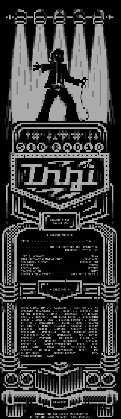 image of the ANSI graphic Trasidio Infofile